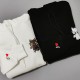 Siyah Ejder & Beyaz Ejder Kapşonlu Sweatshirt