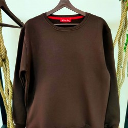 2 Adet Kol Baskılı İçi Polar 0 Yaka Sweatshirt 2 Adet Kol Baskılı İçi Polar 0 Yaka Sweatshirt