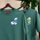 2 Adet Şirinler Tasarımlı Oversize Tshirt 2 Adet Şirinler Tasarımlı Oversize Tshirt