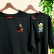 2 Adet Şirinler Tasarımlı Oversize Tshirt 2 Adet Şirinler Tasarımlı Oversize Tshirt