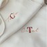 2 Adet İsimli İçi Polar Kapşonlu Sweatshirt 