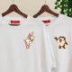 2 Adet Çizgifilm Tasarımlı Tshirt - Oversize 2 Adet Çizgifilm Tasarımlı Tshirt - Oversize