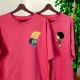 2 Adet Çizgifilm Tasarımlı Tshirt - Oversize 2 Adet Çizgifilm Tasarımlı Tshirt - Oversize