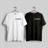 2 Adet Romen Rakamı Tarih Baskılı Tshirt