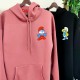2 Adet ŞİRİNLER İçi Polar Kapşonlu Sweatshirt - Oversize 2 Adet ŞİRİNLER İçi Polar Kapşonlu Sweatshirt - Oversize