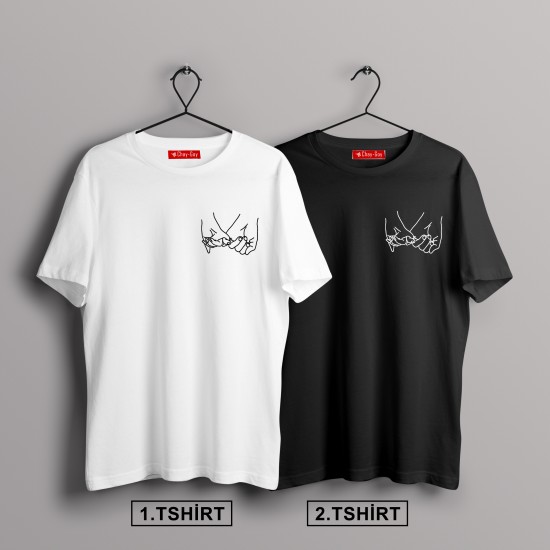 2 Adet Promise Tasarımlı Tshirt 2 Adet Promise Tasarımlı Tshirt