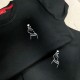 2 Adet Kore Kalbi Tasarımlı İçi Polar 0 Yaka Sweatshirt 