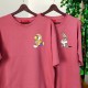 2 Adet Çizgifilm Tasarımlı Tshirt - Oversize 2 Adet Çizgifilm Tasarımlı Tshirt - Oversize