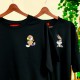 2 Adet Çizgifilm Tasarımlı Tshirt - Oversize 2 Adet Çizgifilm Tasarımlı Tshirt - Oversize