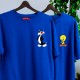 2 Adet Çizgifilm Tasarımlı Tshirt - Oversize 2 Adet Çizgifilm Tasarımlı Tshirt - Oversize