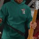 2 Adet Çizgifilm Tasarımlı  Kapşonlu Sweatshirt Hoodie