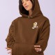 2 Adet Çizgifilm Tasarımlı  Kapşonlu Sweatshirt Hoodie